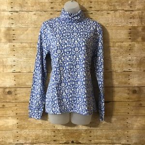 New Patterned Turtleneck Size S